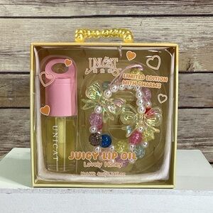 Unicat Juicy Lip Oil - Lovely Honey (Pink Cap)